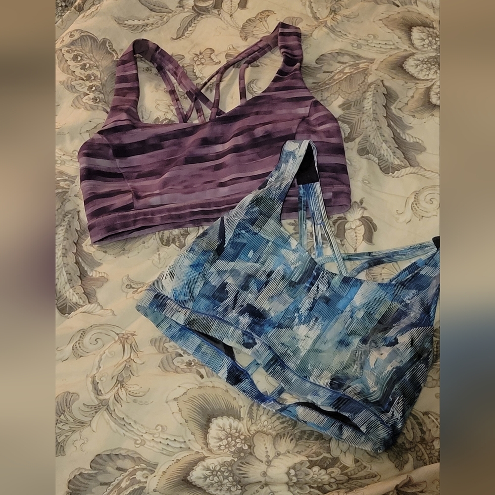 🌼2 for $30🌼 2 Lululemon razor back sports bras size 6
